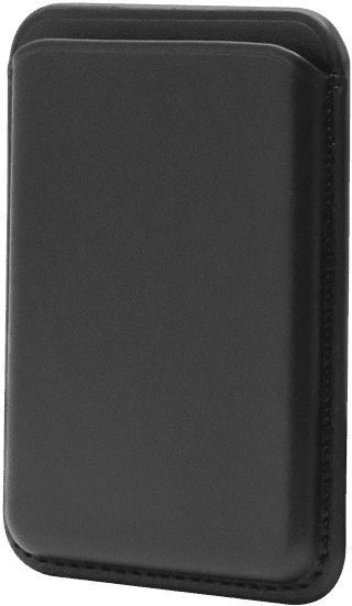 BlueBuilt MagSafe Hoesje iPhone 18 Pro Zwart + Kaarthouder Leer Zwart