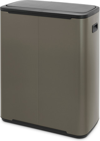 Brabantia Bo Touch Bin 2 x 30 Liter Platinum