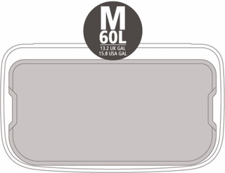 Brabantia Bo Touch Bin 60 Liter Matt Black