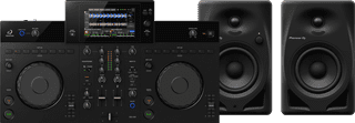 Alpha Theta XDJ-AN + Pioneer DJ DM-40D
