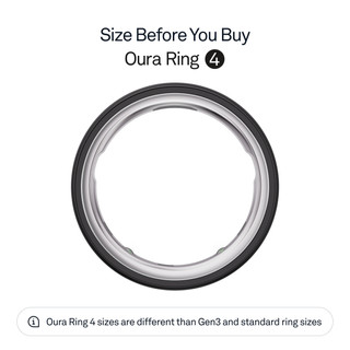 Oura Ring 4 Size 9 Gray