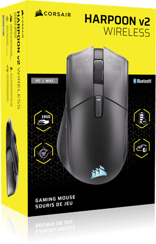 Corsair Harpoon v2 Draadloze Gaming Muis