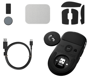 Logitech G PRO X3 SUPERSTRIKE LIGHTSPEED Zwart