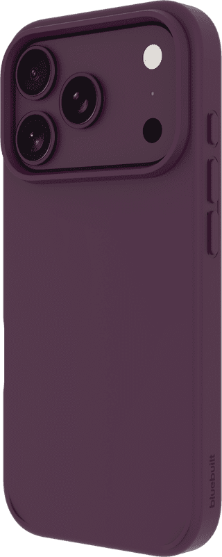 BlueBuilt Protective Back Cover met MagSafe iPhone 18/17 Pro Paars