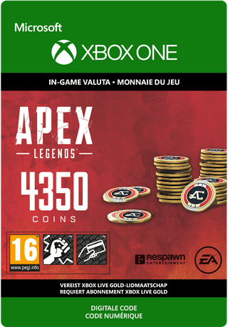APEX Legends: 4350 Coins Xbox One - Digitaal
