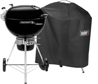Weber Master-Touch Premium E-5770 Zwart + Weber Premium Hoes 57 centimeter