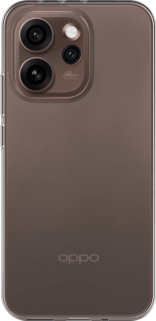 Just in Case Soft Design OPPO Reno15 Pro Back Cover Transparant