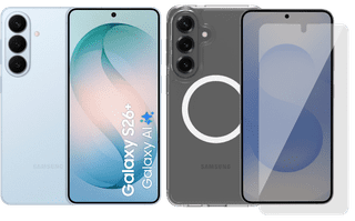 Samsung Galaxy S26 Plus 256GB Lichtblauw 5G + Accessoirepakket