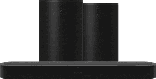 Sonos Beam Ultra Zwart + 2x Era 100 SL Zwart