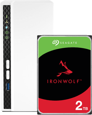 QNAP TS-233 + Seagate Ironwolf 2TB