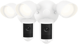 Ring Floodlight Camera 2e Generatie Wit Duo Pack