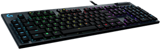 Logitech G815 Lightsync RGB Mechanical Gaming Keyboard GL Tactile QWERTY
