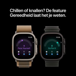 Apple Watch Ultra 4 Cellular 49mm Zwart Alpine Band L