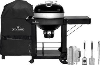 Napoleon PRO-CART houtskool kettle 57cm Starterspakket