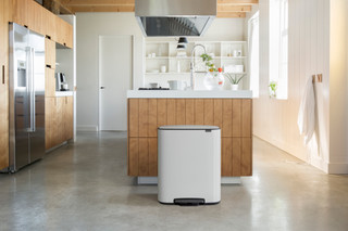 Brabantia Bo Pedal Bin 60 Liter White