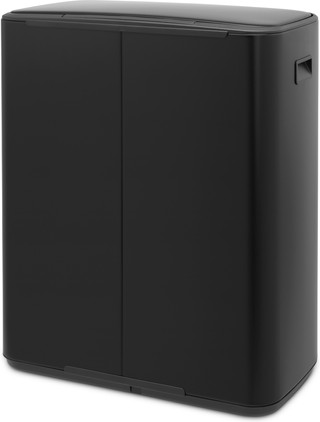 Brabantia Bo Pedal Bin 60 Liter Matt Black