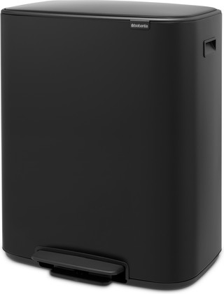Brabantia Bo Pedal Bin 60 Liter Matt Black