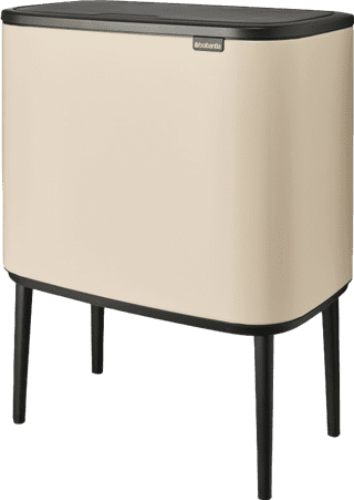 Brabantia Bo Touch Bin Prullenbak 3 x 11 liter Soft Beige