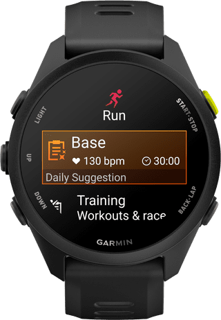 Garmin Forerunner 70 43 mm Zwart