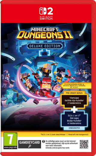 Minecraft Dungeons II Deluxe Edition Nintendo Switch 2
