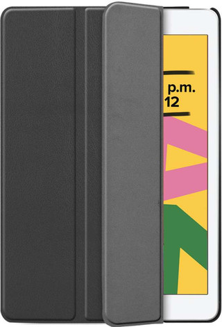 Just in Case Smart Tri-Fold Apple iPad (2021/2020) Book Case Zwart