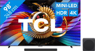 TCL SQD Mini-led 98" 80L (2026) + TCL A65K