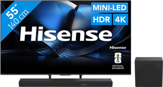 Hisense ULED 55" U79SE (2026) + Hisense HS3100