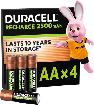 Duracell Recharge Ultra AA-batterijen 4 stuks