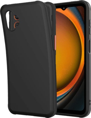 Just in Case Soft Design Samsung Galaxy Xcover7 Pro Back Cover Zwart