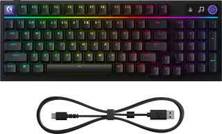 Logitech G316 X 98 Bedrade Gaming Toetsenbord Qwerty Zwart