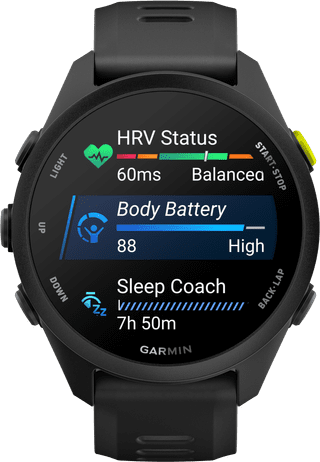 Garmin Forerunner 70 43 mm Zwart