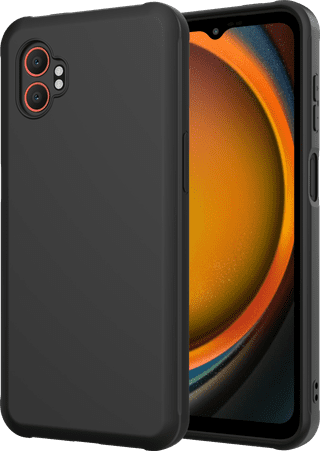Just in Case Soft Design Samsung Galaxy Xcover7 Pro Back Cover Zwart