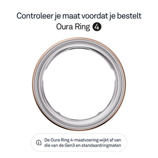 Oura Ring 4 Maat 13 Roségoud
