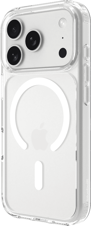 BlueBuilt Protective Back Cover met MagSafe iPhone 18 Pro Transparant