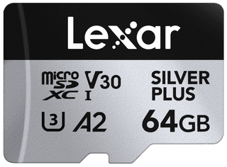 Lexar Professional MicroSDXC Silver Plus 64GB 100MB/s