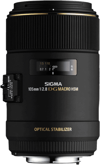 Sigma 105mm f/2.8 EX DG Macro OS HSM Canon