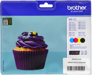 Brother LC-123 Cartridges Combo Pack