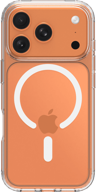 BlueBuilt Protective Back Cover with MagSafe iPhone 17 Pro Transparent