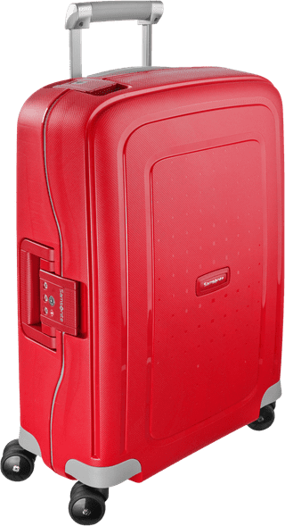 Samsonite S'Cure Spinner 55cm Crimson Red