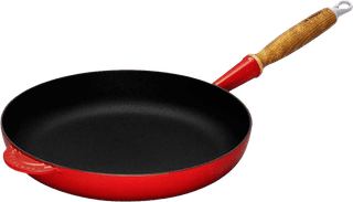 Le Creuset Cast Iron Frying Pan 28cm Cerise