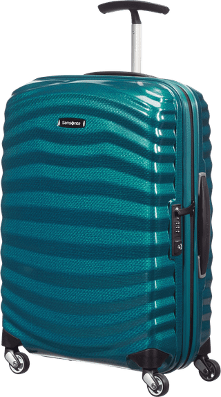 Samsonite Lite-Shock Spinner 55cm Petrol Blue