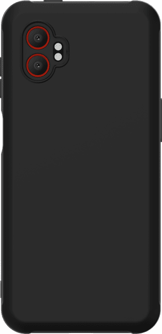 Just in Case Soft Design Samsung Galaxy Xcover7 Pro Back Cover Zwart