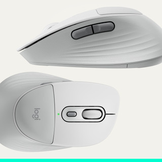 Logitech Signature Comfort Plus M850 L Wireless Mouse Off-White