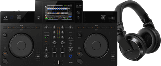 Alpha Theta XDJ-AN + Pioneer HDJ-X7