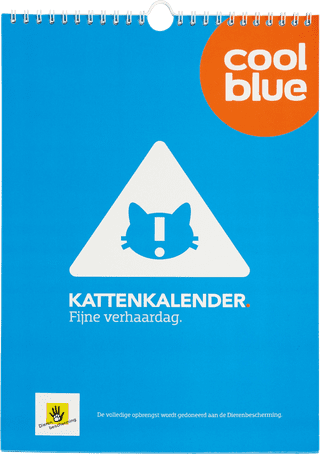 Coolblue Cat Calendar (Dutch)
