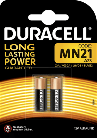Duracell Specialty Alkaline MN21 battery 12V 2 pieces