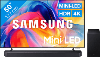 Samsung Mini-led 50" M73H (2026) + Samsung HW-Q600F (2025)