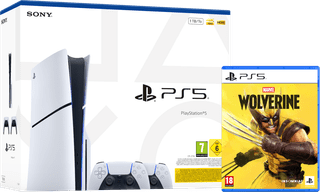 PlayStation 5 Slim Disc Edition + Marvel's Wolverine + Extra Controller Wit