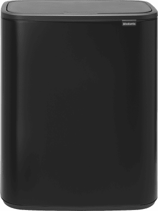 Brabantia Bo Touch Bin 2 x 30 Liter Matt Black