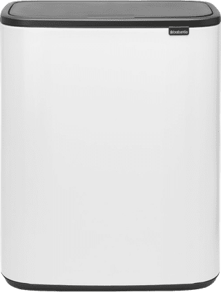 Brabantia Bo Touch Bin 60L White